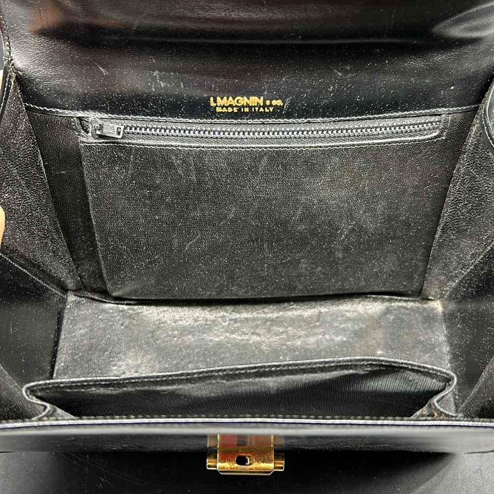 Vintage Small Black Handbag - Picture 7 of 12